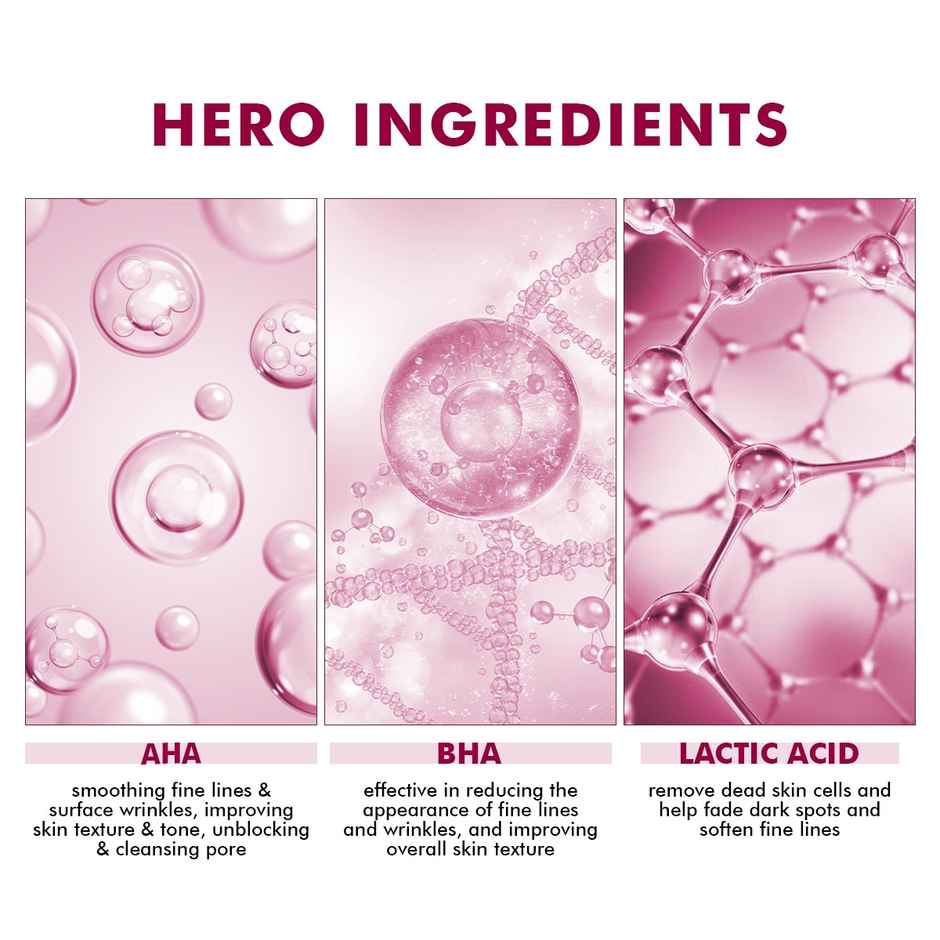 Conscious Chemist 25% AHA & 5% BHA Resurfacing Peeling Exfoliating Facial Serum For Anti-Aging