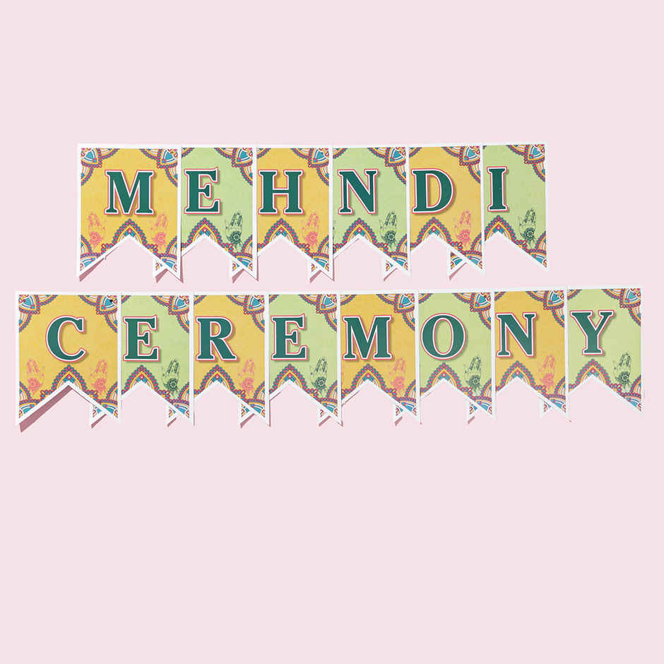 Mehendi Ceremony Banner | Propcon