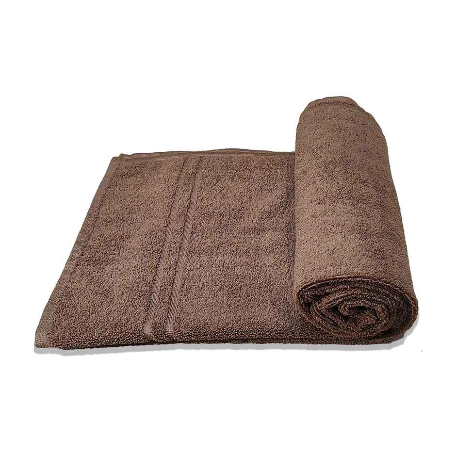 BAY6 Microfibre Bath Towel Brown - 70 x 140 cm