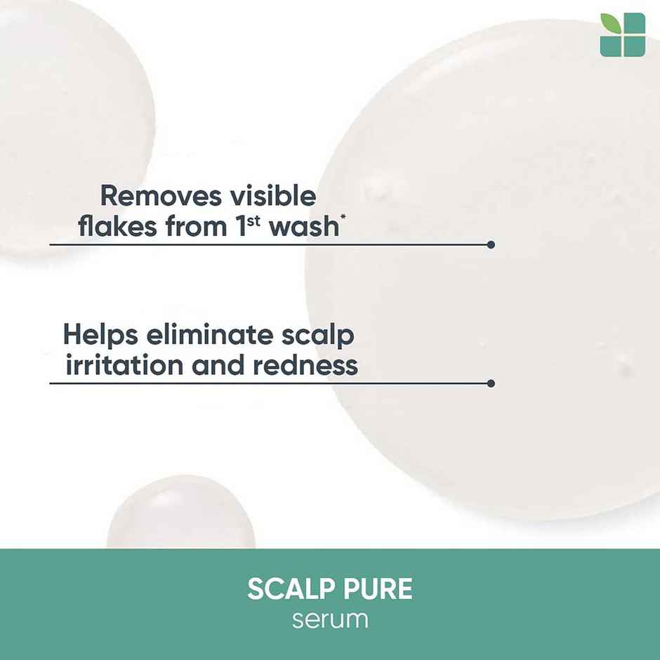BIOLAGE SCALPPURE Anti-Dandruff Serum, 72 HR Scalp Detox, Vegan & No Added Parabens