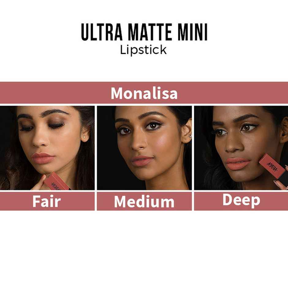 Nykaa Ultra Matte Lipstick - Monalisa | High Color Payoff