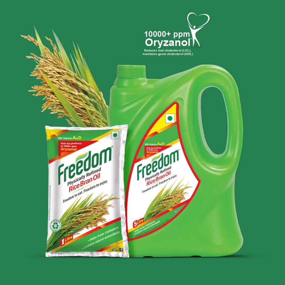 Freedom Rice Bran Oil - Pouch Combo 