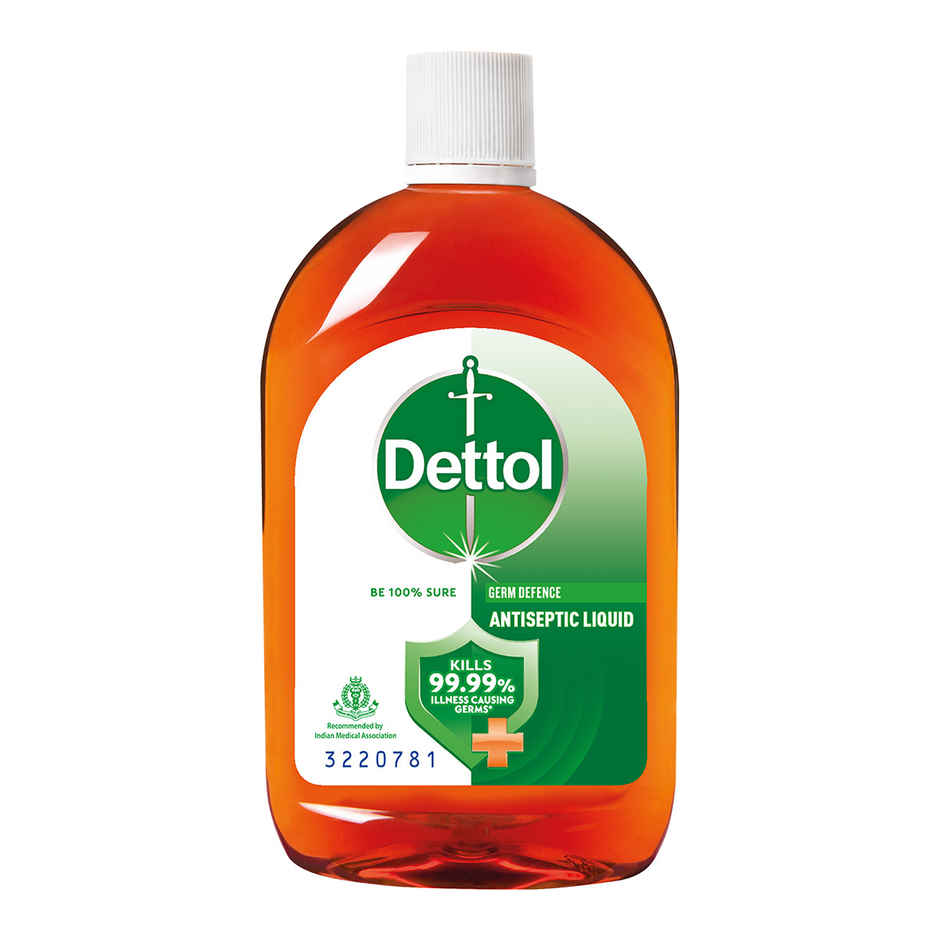 Dettol Antiseptic Liquid for First Aid, Surface Disinfection and Personal Hygiene