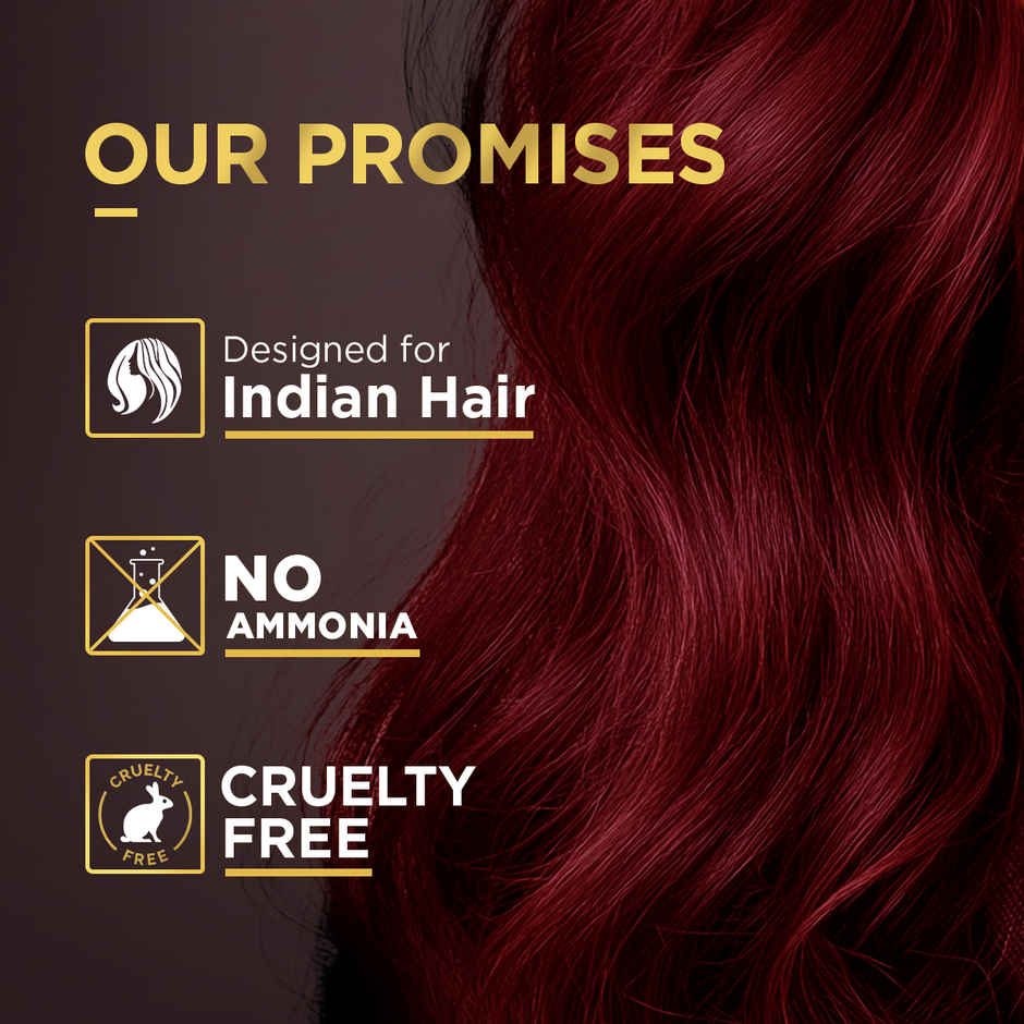 Bblunt Salon Secret High Shine Conditioning Hair Colour | Cherry Red