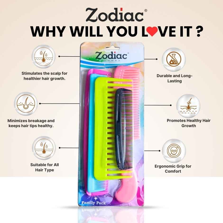 Zodiac 5P Family Comb Pack