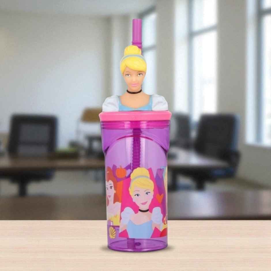 Disney Princess Character 3D Face Tumbler