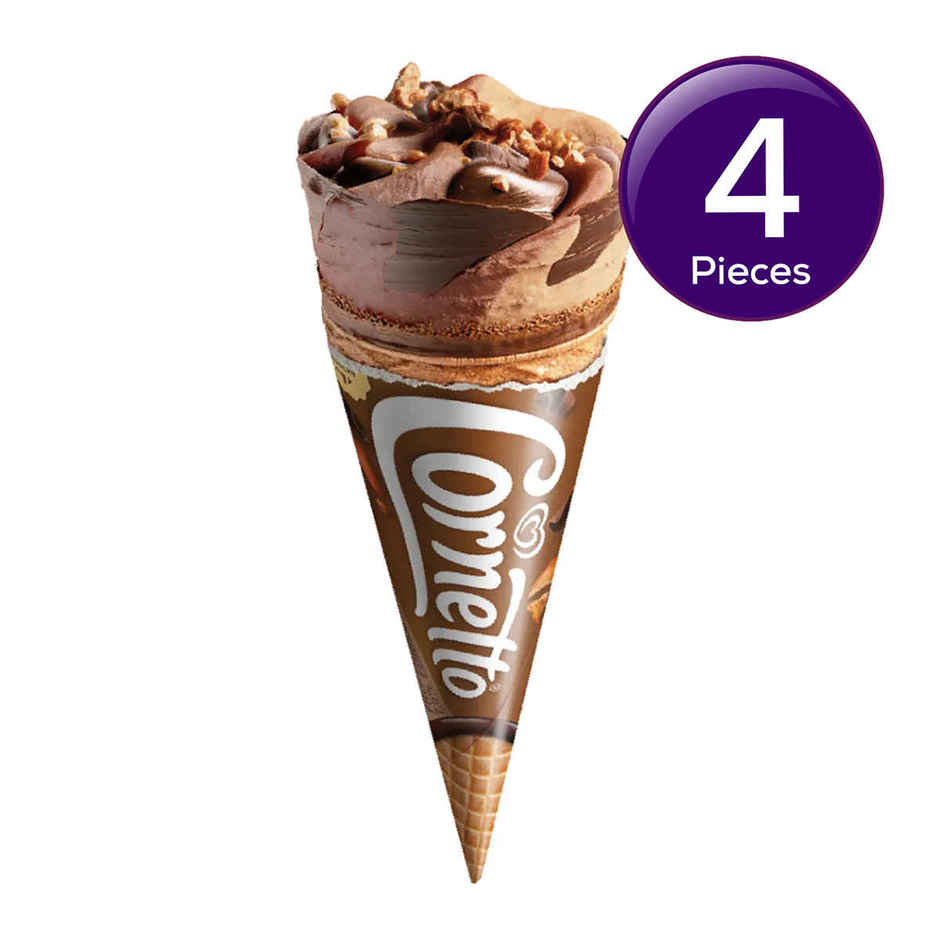 Kwality Wall's Cornetto Double Chocolate Cone Combo