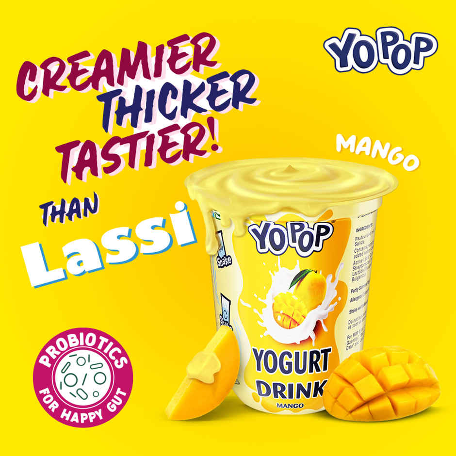 Mamie Yova Yo Pop Yoghurt Drink (Mango, Pinacolada) Combo