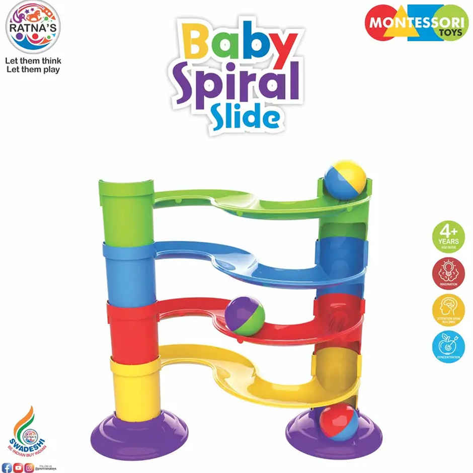 Ratna's Baby Spiral Slide Ratnas