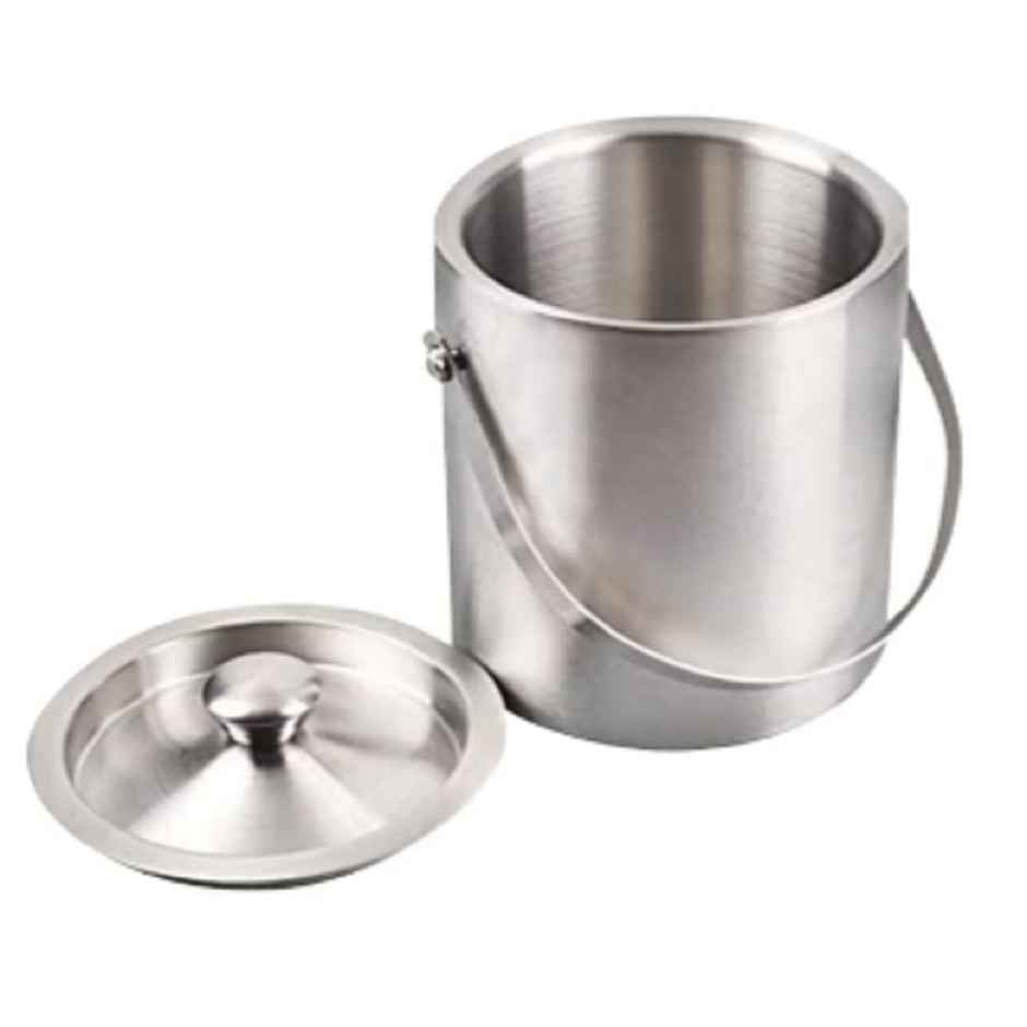 Soham Housewares Stainless Steel Ice Bucket 1.5 L