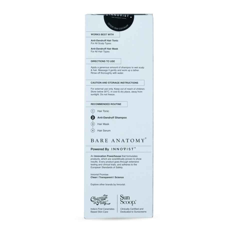 Bare Anatomy Anti-Dandruff Shampoo For Women and Men