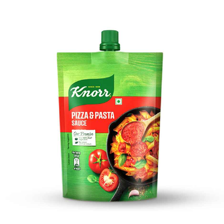 Knorr Sauce Pizza And Pasta(200gms) & Modern Medium Crust Pizza Base(150gms) Combo