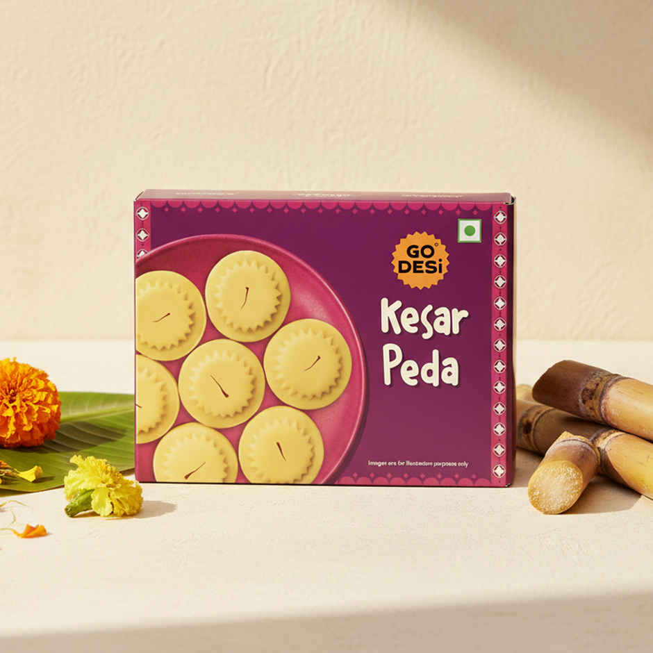 GO DESi Kesar Peda