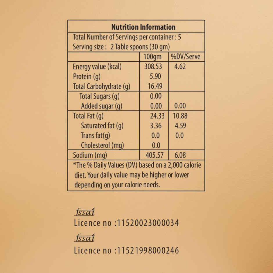 The Khao Project Classic Hummus(150gms) & The Khao Project Roasted Red Pepper Hummus(150gms) Combo