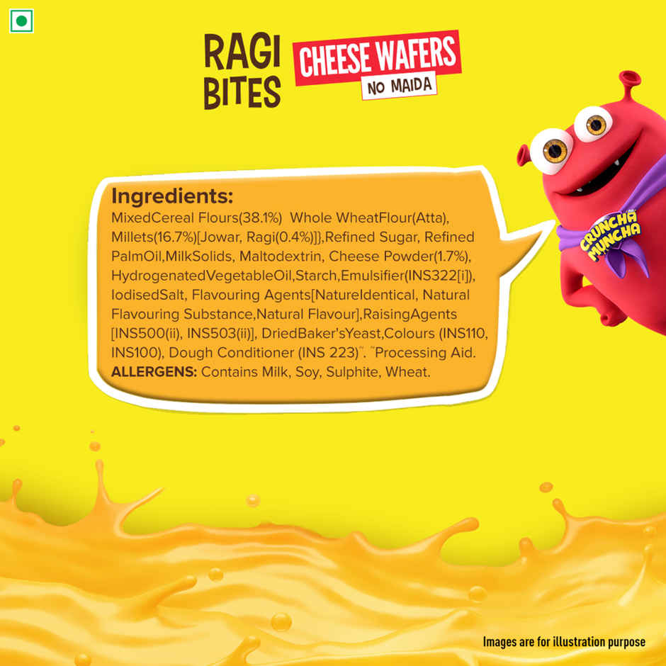 Tata Soulfull Ragi Bites | Cheese Wafers | No Maida