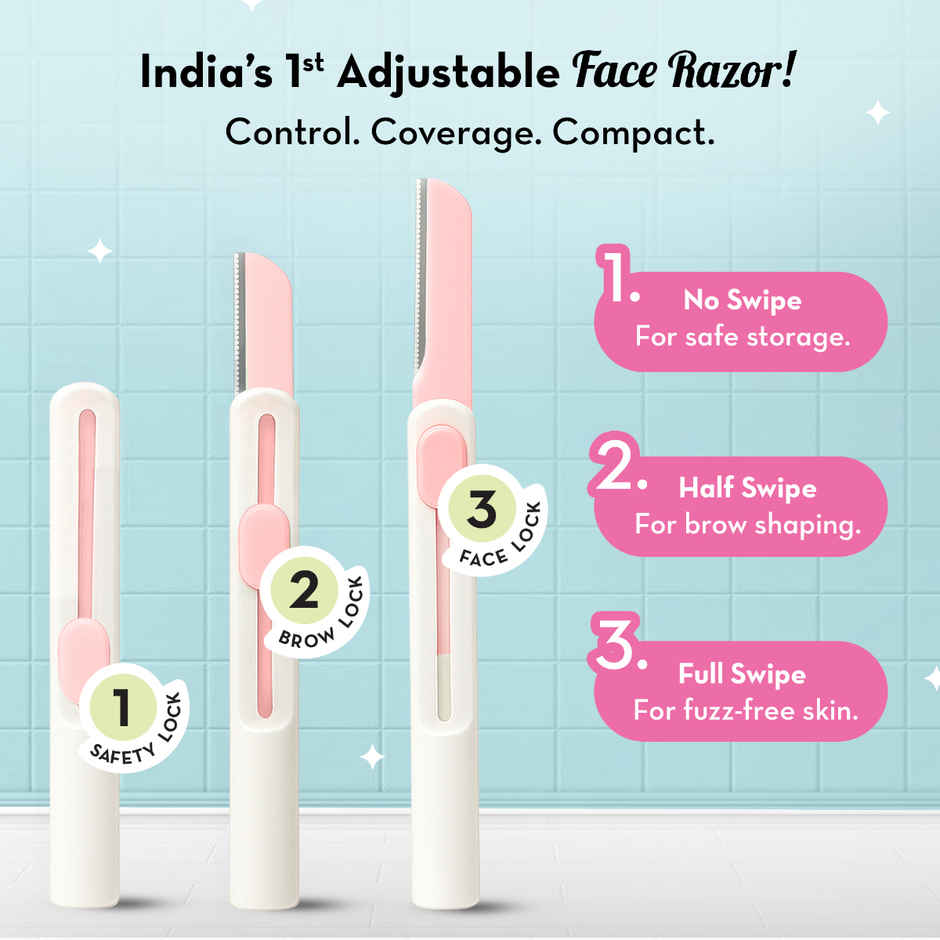 Plush Swipe Face Razor