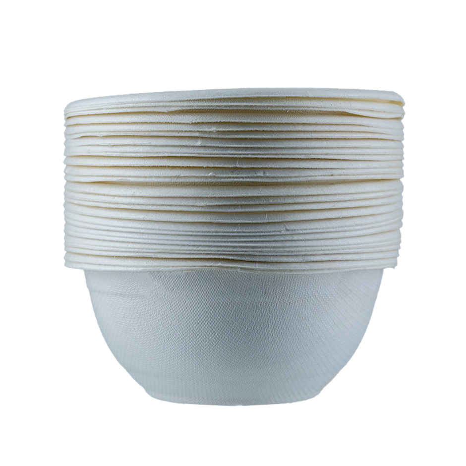 Disposable Bagasse Bowl | 240 ml | Vinay Trading