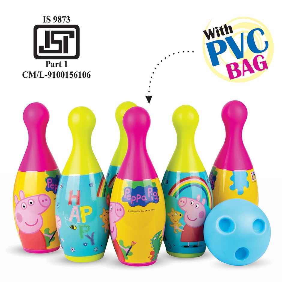 ITOYS Bowling Set Pvc-Peppa Pig 0xc004810ca8 (Assorted)