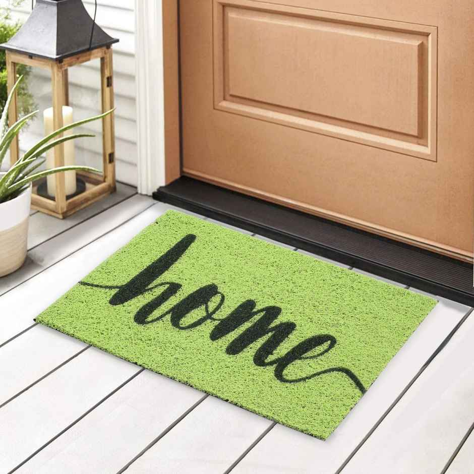 Status Green Pvc Anti- Skid Door Mat | 38 x 58 cm - Home