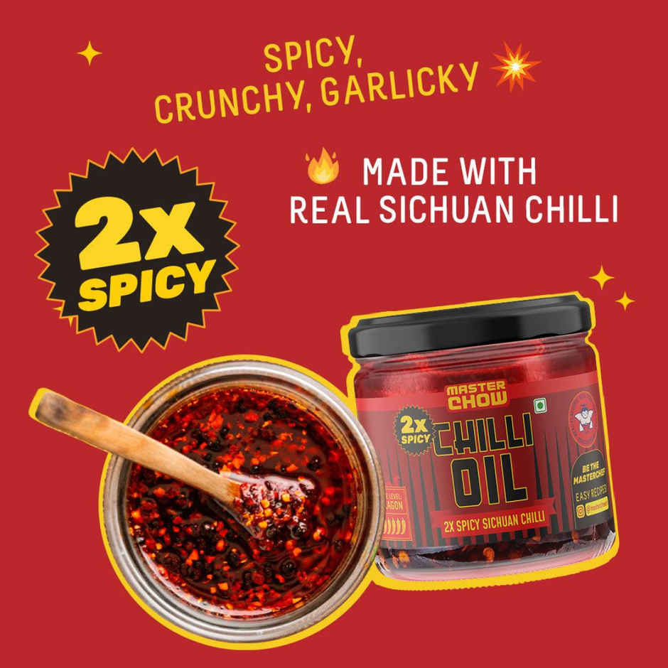 MasterChow 2X Spicy Sichuan Chilli Oil