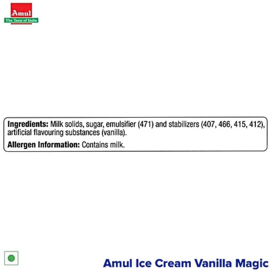 The Select Aisle Dark Chocolate Chips(150gms) & Amul Vanilla Magic Ice Cream(1l) Combo
