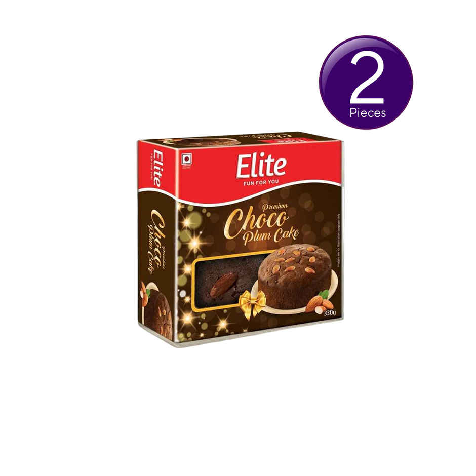 Elite Premium Choco Plum Cake| Combo