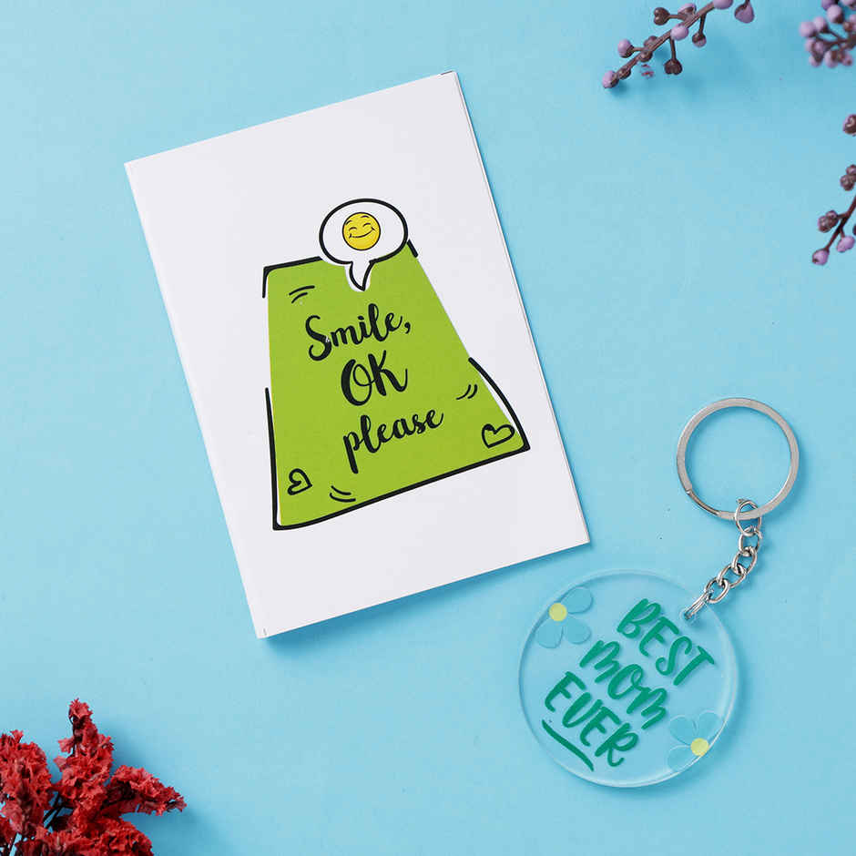 Happy Mail I Love You Mom Keychain