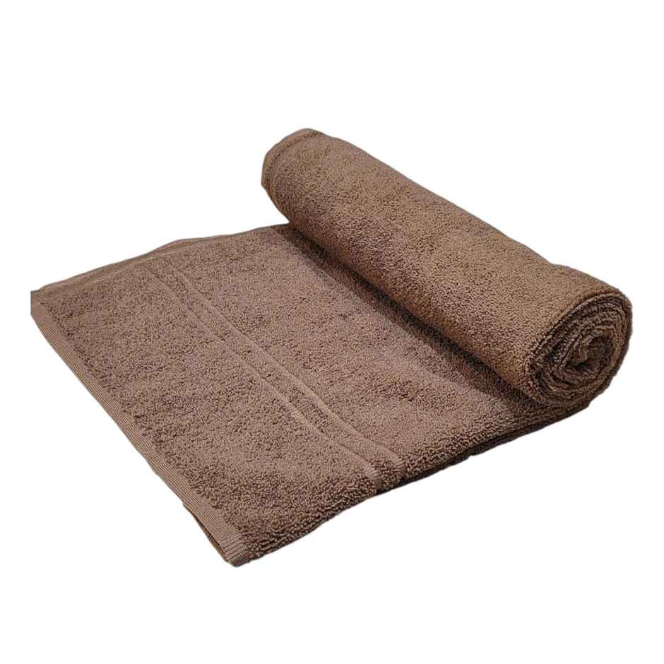 BAY6 Microfibre Bath Towel Brown - 70 x 140 cm
