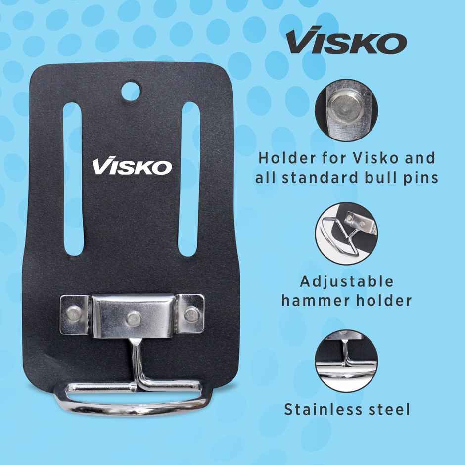 Visko Vlb 017 Leather Hammer Holder Heavy Duty Leather Tool Holster | Number Of Pockets - 1