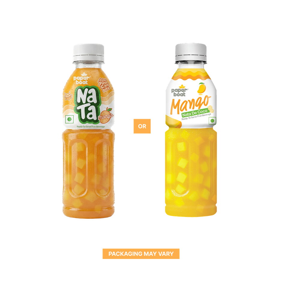 Paper Boat Mango | Juicy Sips, Chewy Bites | Refreshing Summer Juice Drink Combo              