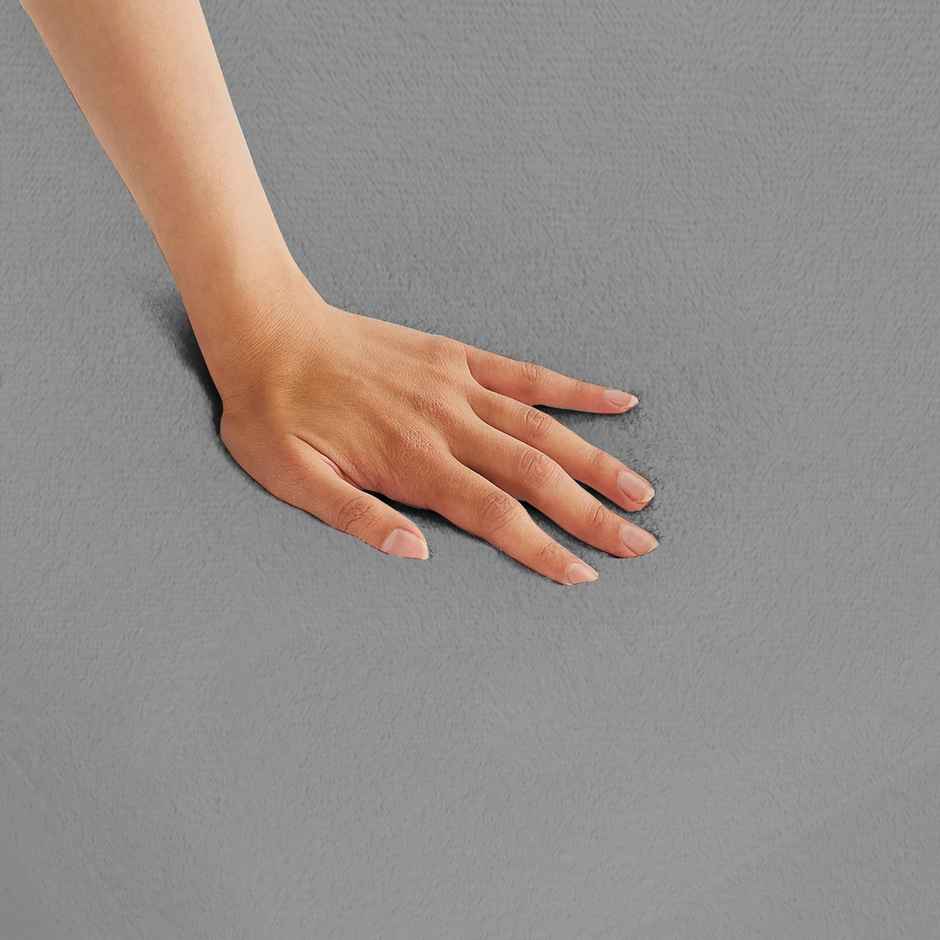 Story@Home Terry 100% Waterproof and Dustproof Single Size Mattress Protector Gray | 78 x 36 Inch