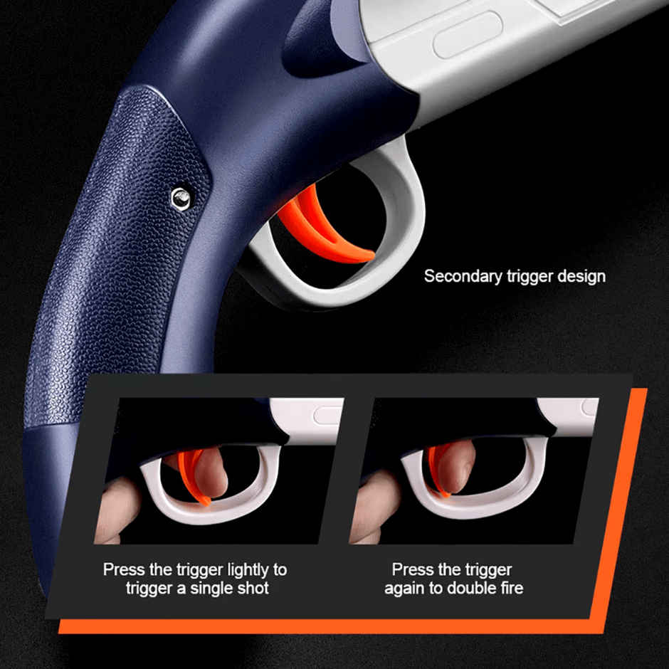 Toytales Toy Gun Blaster Soft Foam Bullets | Toys For Boys | Gun For Kids