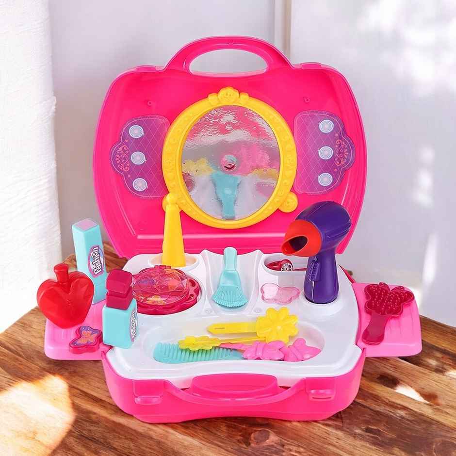 Webby Beauty Salon Play Set | Fun Role Play for Kids | 18 Pcs | 3+ Years