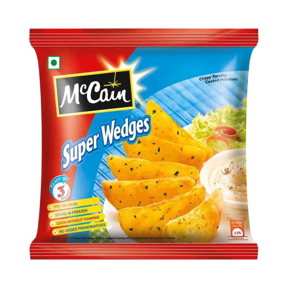 McCain Super Wedges | Frozen Seasoned Potato Wedges