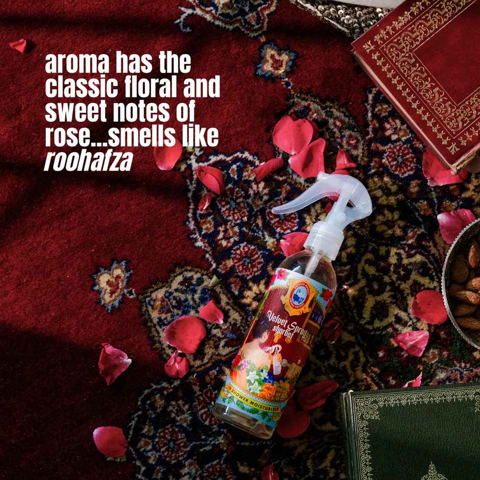 Hibiscus Monkey In Shower Moisturizer Velvet Spray Sharbat