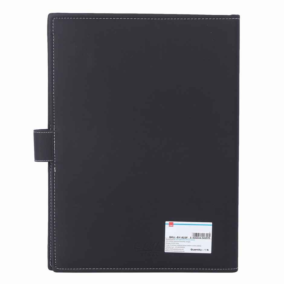 Saya Executive Folder with Magnetic Lock - FS Size, Notepad, Pen & Card Holder | Assorted
