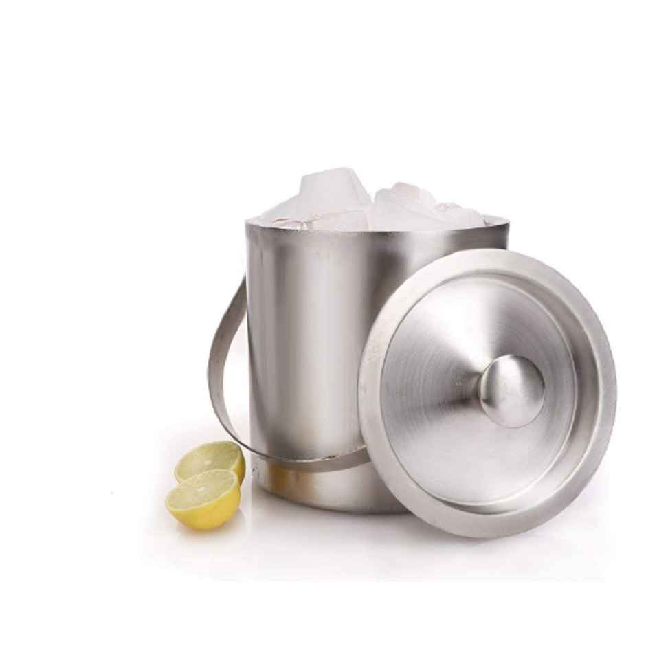 Soham Housewares Stainless Steel Ice Bucket 1.5 L