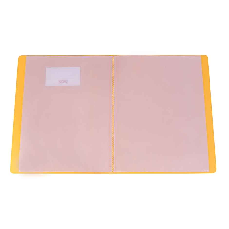 Saya Vibrant Display Book - 20 Pockets A4 Size | Assorted