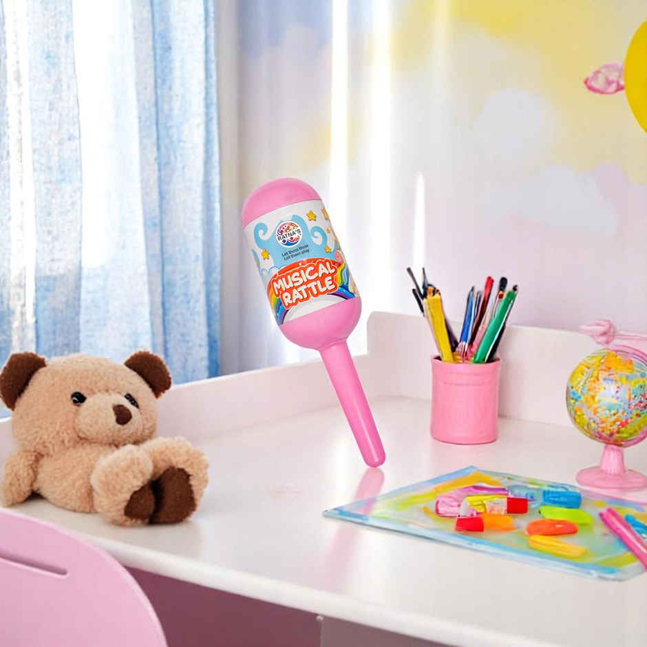 Ratna's Musical Rattle (Pvc) (Colour May Vary)