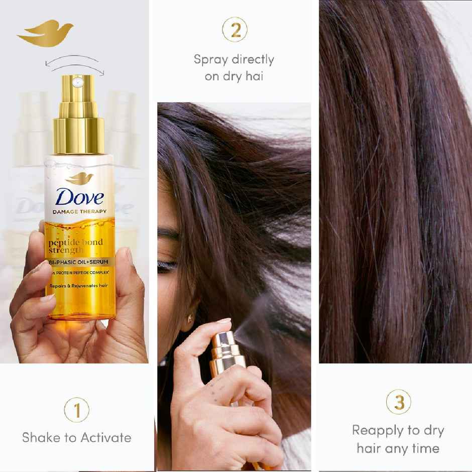 Dove Peptide Bond Strength Bi-phasic Oil+Serum