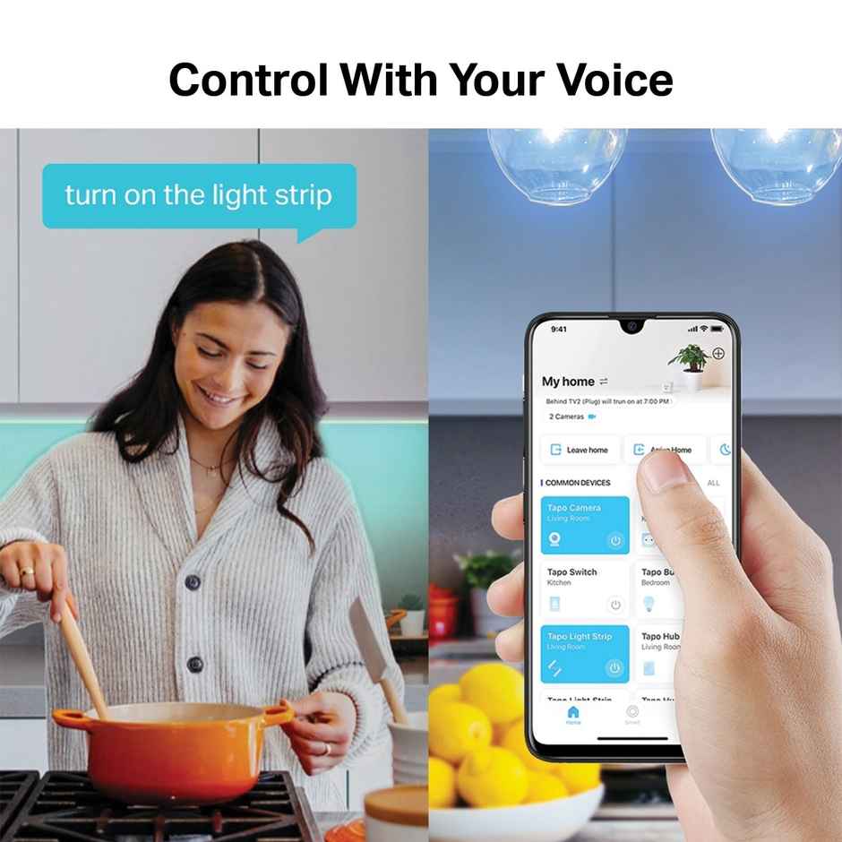 TP-Link Tapo L900-10 Smart Wi-Fi Light Strip ,Wi-Fi App Control RGB, Works with Alexa &Google Home