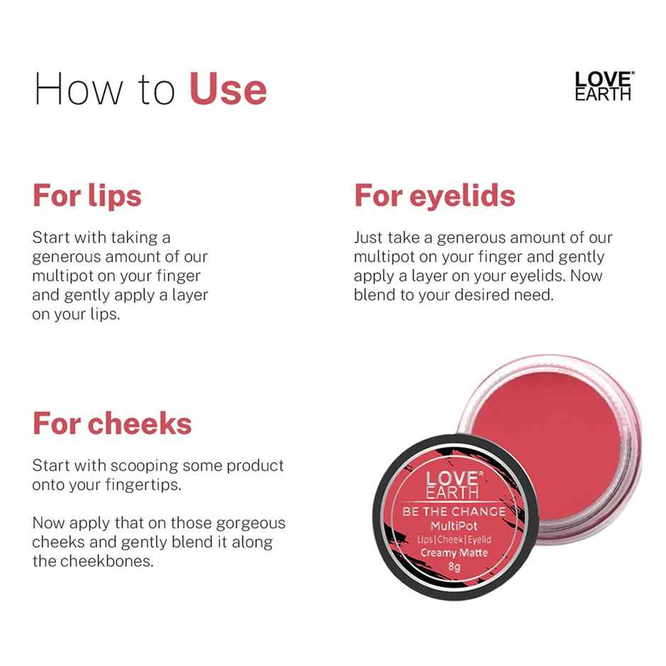 Love Earth Multipot-Be The Change Rose Pink