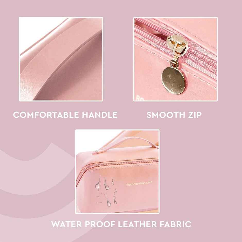 GUBB Multifunctional Organizer Makeup Travel Bag | Pink