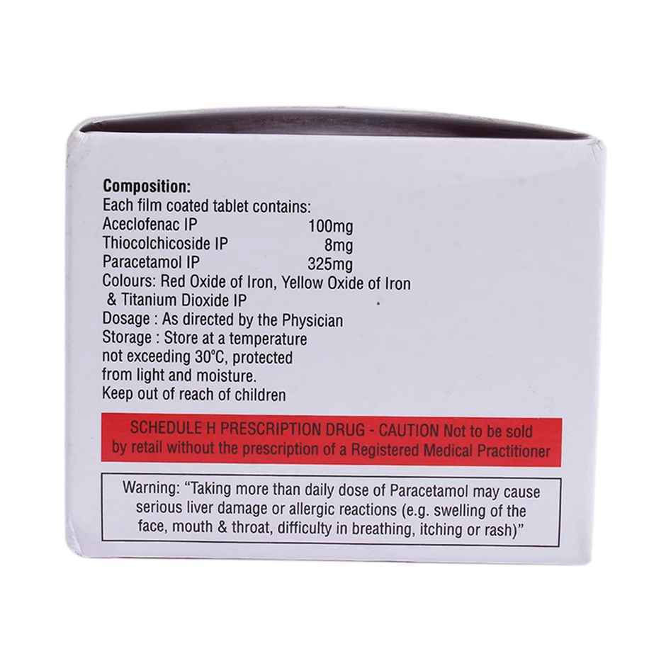 Zerodol TH MAX 8 Tablet