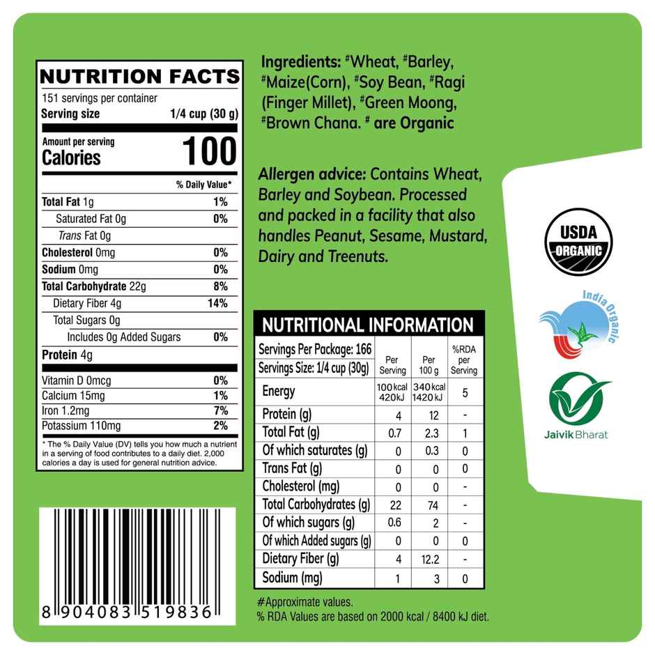 24 Mantra Organic 7 Grain Atta