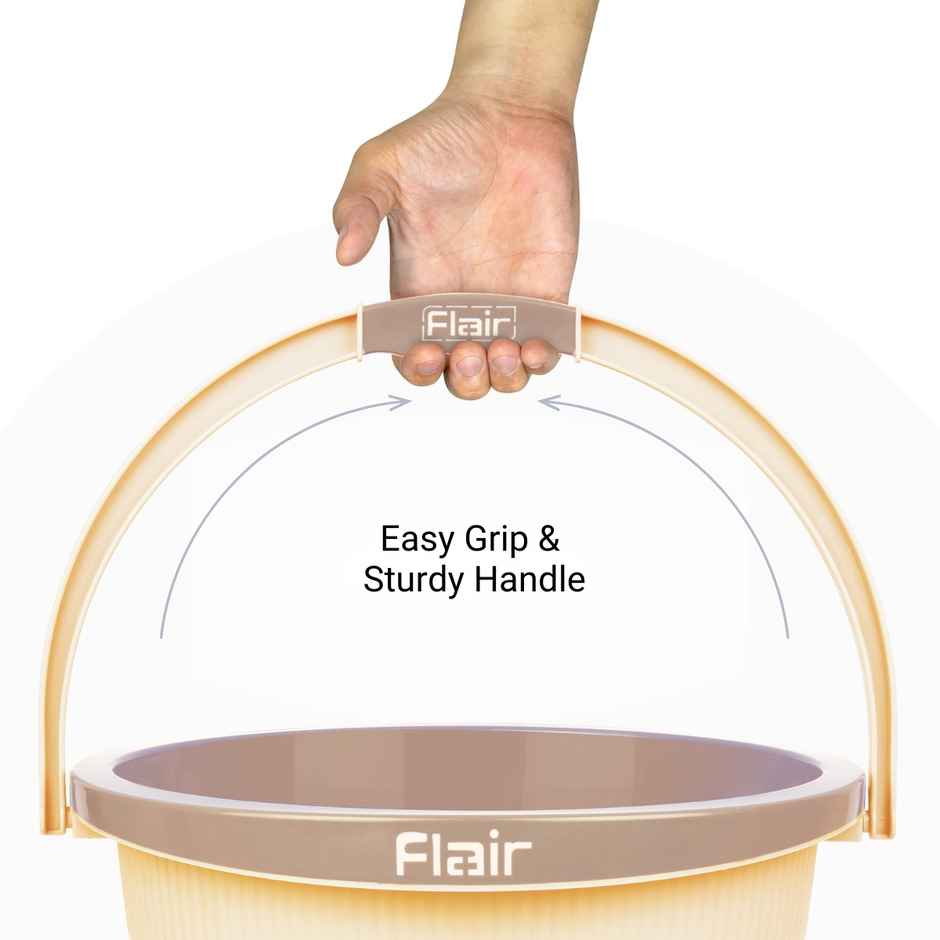 Flair Estella Home Bucket 24 Litre - Beige