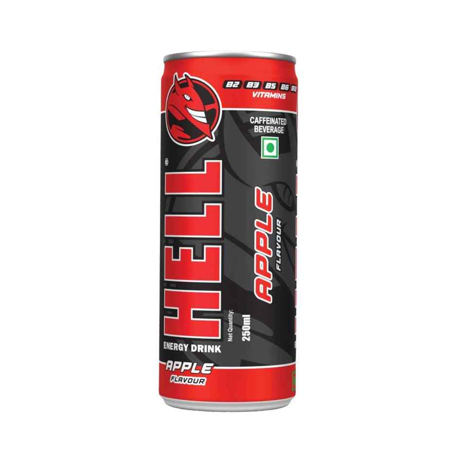 HELL Energy Drink Apple Flavoured Drink Combo     