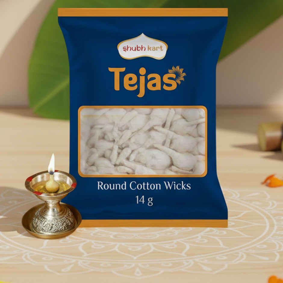 Tejas Round Cotton Wicks | Shubhkart