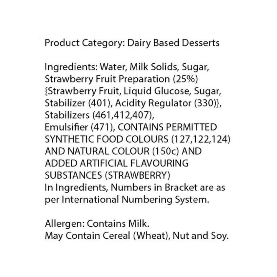 Baskin Robbins Very Berry Strawberry Ice Cream Cup