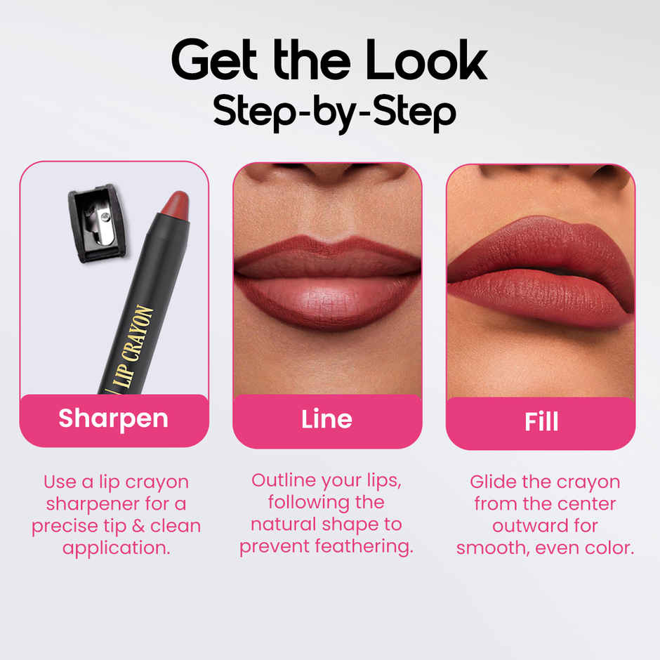 Insight Make-Up Essentials Lip Crayon | Bourbon